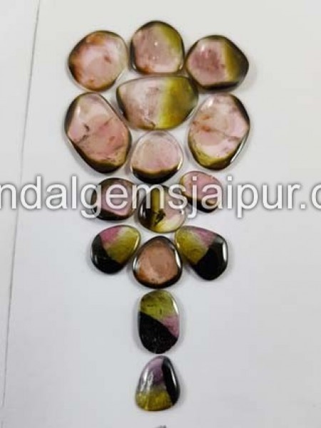 Watermelon Tourmaline Smooth Slices